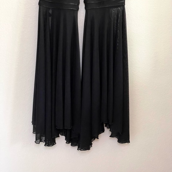 NWT Dolls Kill Sugar Thrillz Last First Date Mesh Flares Sheer Pant Black Small - Picture 10 of 15